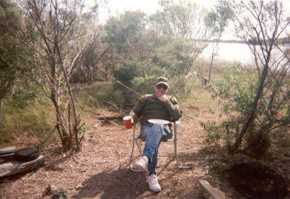 Dick waiting on breakfast