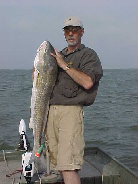 My Biggest Red ever at 30+ lb. caught Friday November 7, 2003 in the Gulf of Mexico