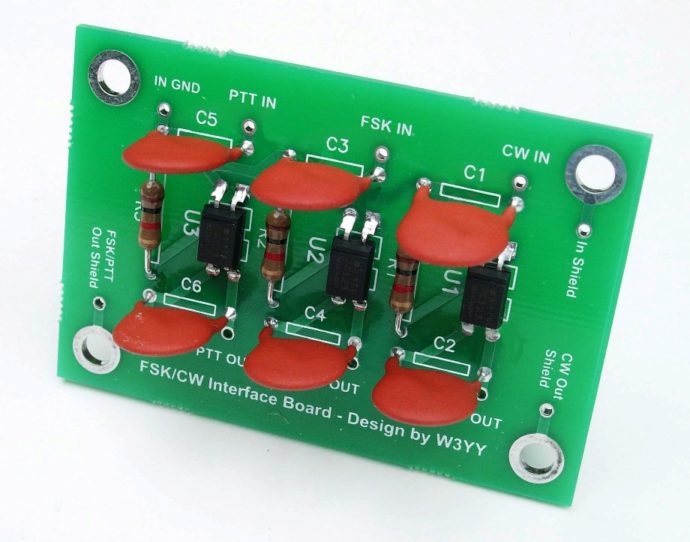 Simple Interfaces for FSK PTT & CW Keying